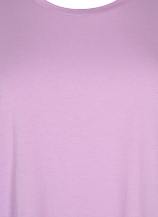T-shirt en coton avec manches 2/4, Lupine, Packshot image number 2
