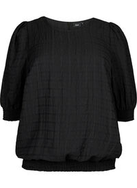 Smock blouse met lyocell (TENCEL™)