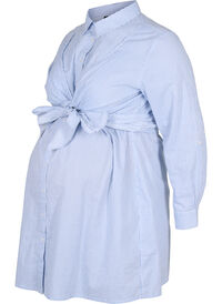 Robe chemise de grossesse en coton
