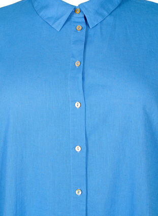 Chemise longue à manches courtes, Ultramarine, Packshot image number 2
