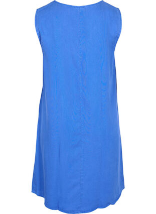 Spencer-jurk met v-hals, Dazzling Blue, Packshot image number 1
