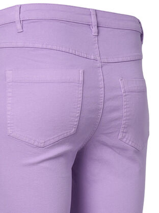 Amy jeans met hoge taille en super slanke pasvorm, Lavender, Packshot image number 3