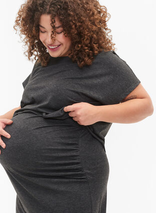 Gemêleerde Zwangerschapsset, Black Melange, Model image number 3
