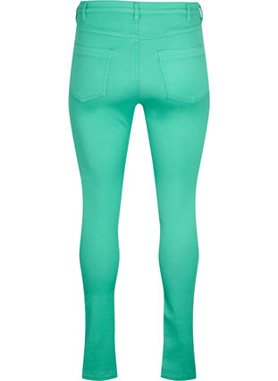 Amy jeans met hoge taille en super slanke pasvorm, Holly Green, Packshot image number 1