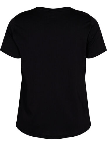 T-shirt de sport avec imprimé, Black Don't Quit , Packshot image number 1