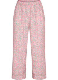 Pantalon de nuit en coton avec imprimé floral