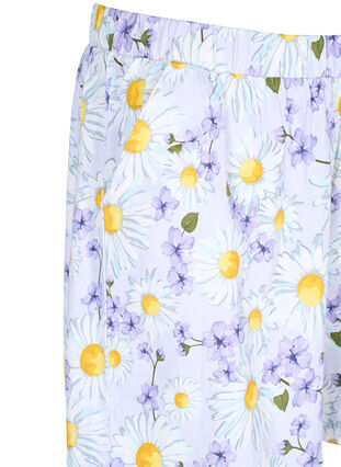 Short pyjama ample avec imprimé, Lavender Blue AOP, Packshot image number 2