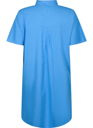 Chemise longue à manches courtes, Ultramarine, Packshot image number 1