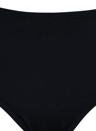 Bas de bikini avec une hauteur de taille normale, Black, Packshot image number 2