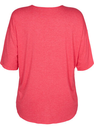 Sportieve blouse met korte mouwen, Azalea, Packshot image number 1