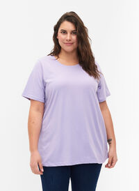FLASH - T-shirt à col rond, Lavender, Model
