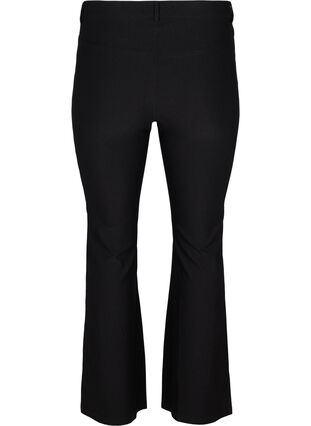 Pantalon avec bootcut, Black, Packshot image number 1
