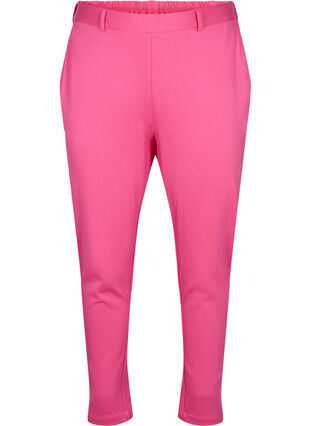 Pantalon court avec poches et  cordon de serrage réglable, Shocking Pink, Packshot image number 0