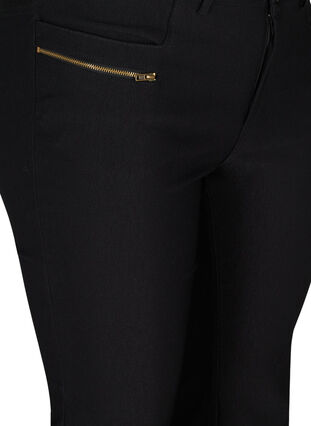 Pantalon avec bootcut, Black, Packshot image number 2
