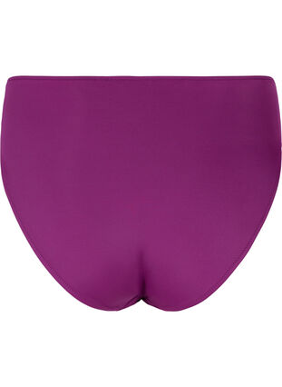 Bikinibroekje met hoge taille, Dark Purple, Packshot image number 1