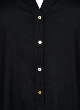 Robe longue à manches 3/4, Black, Packshot image number 2