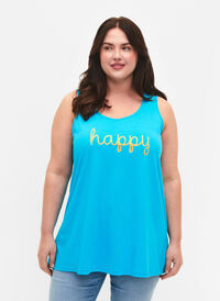 Top en coton avec forme en A, Blue Atoll W. Happy, Model