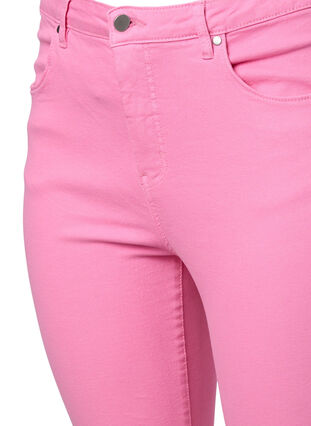 Amy jeans met hoge taille en super slanke pasvorm, Rosebloom, Packshot image number 2